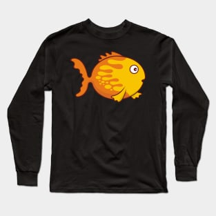 Goldfish Cartoon Long Sleeve T-Shirt